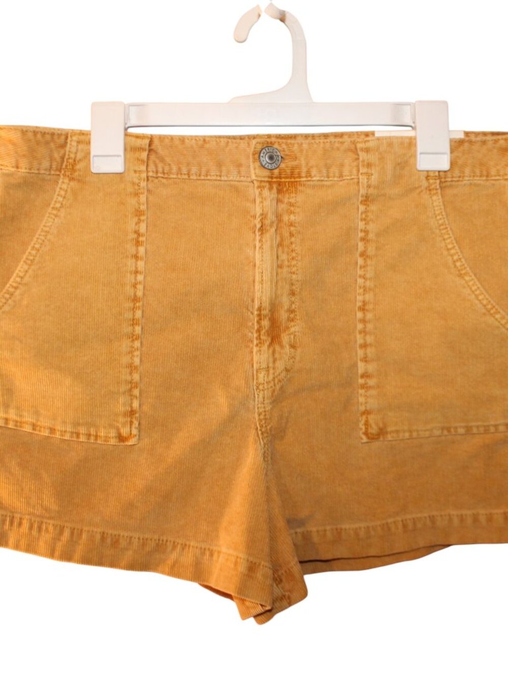NWT AMERICAN EAGLE Corduroy Super Hi-Rise Waisted Shorts Sz 16 Summer 70s Retro